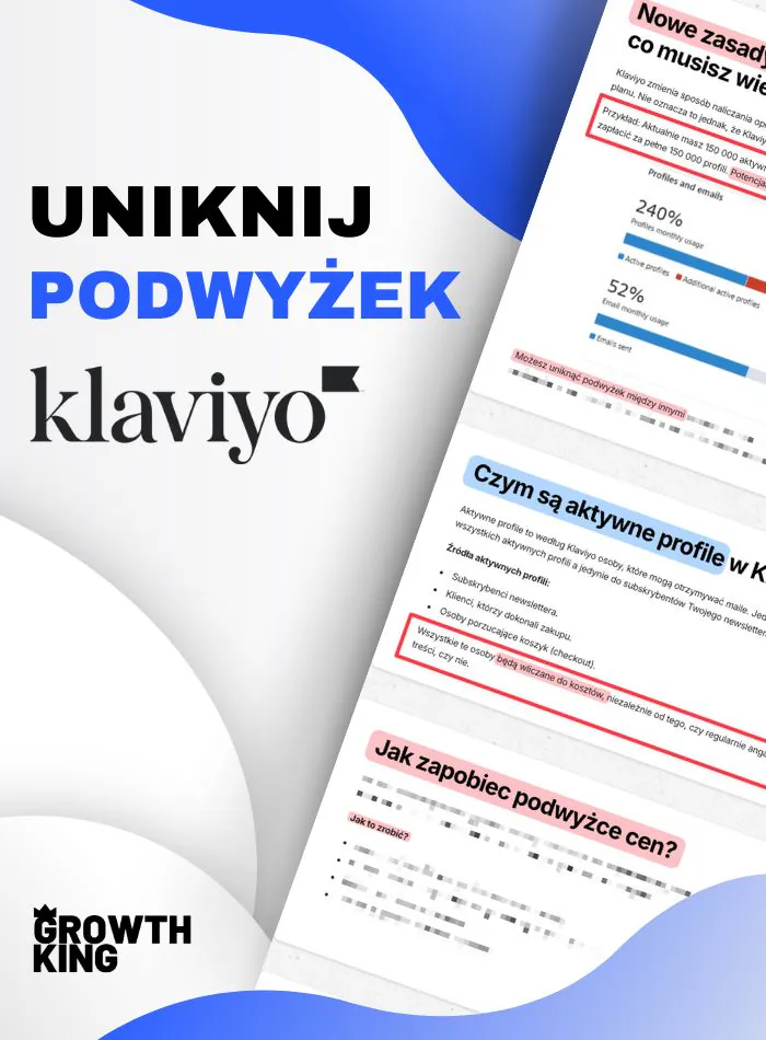 Poradnik Uniknij podwyżek w Klaviyo