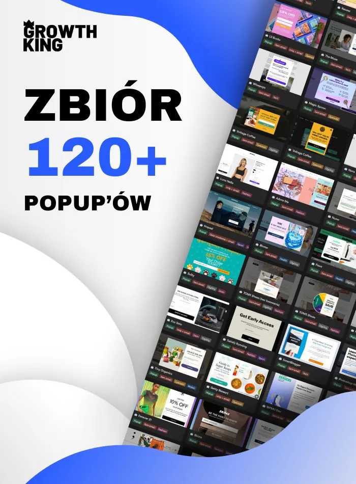 Okładka zbioru 120+ popupów